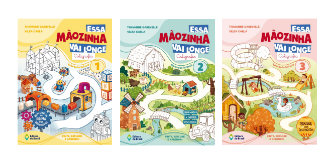 Essa mãozinha vai longe - Caligrafia - Educação Infantil